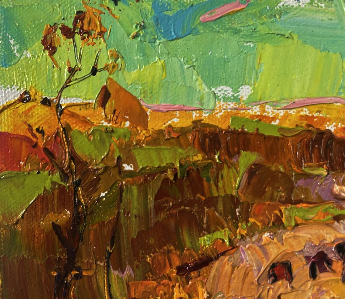 Oil painting Sunny day when nature shines in beauty Oleksiy Ivanyuk - 7