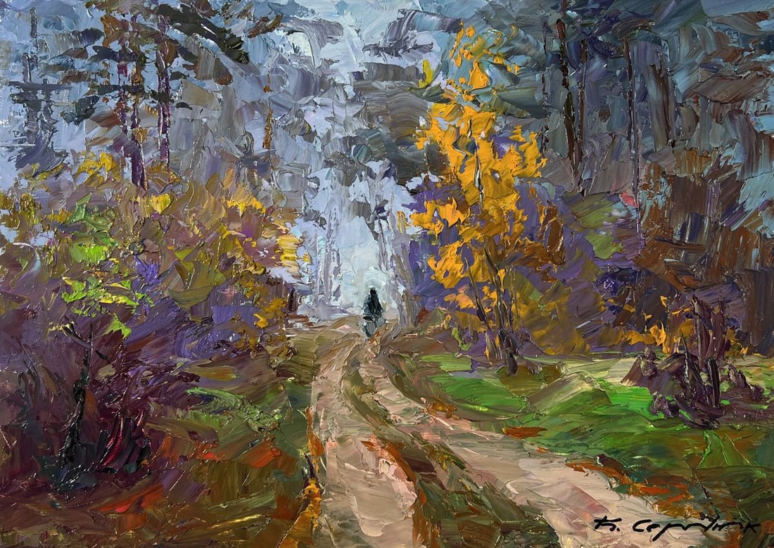 Oil painting Mushroom season Boris Serdyuk - 3