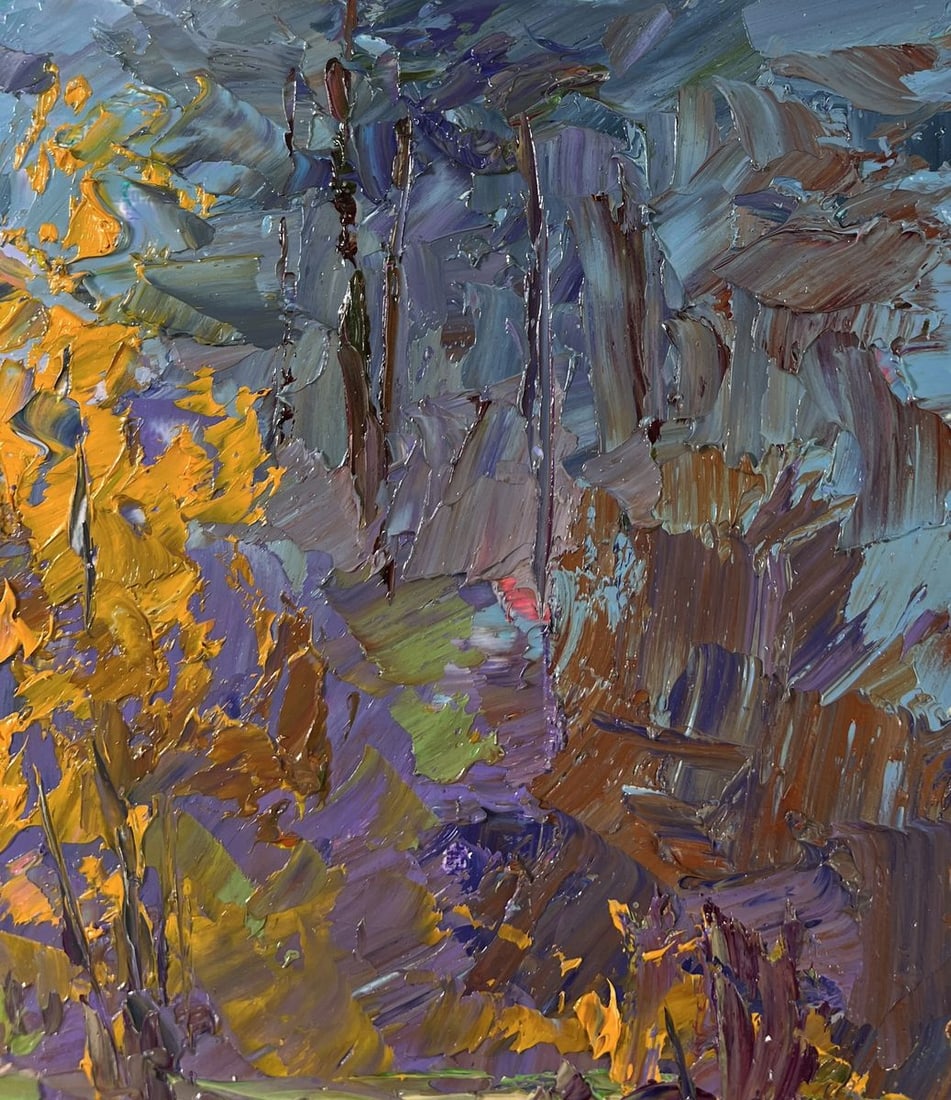 Oil painting Mushroom season Boris Serdyuk - 4
