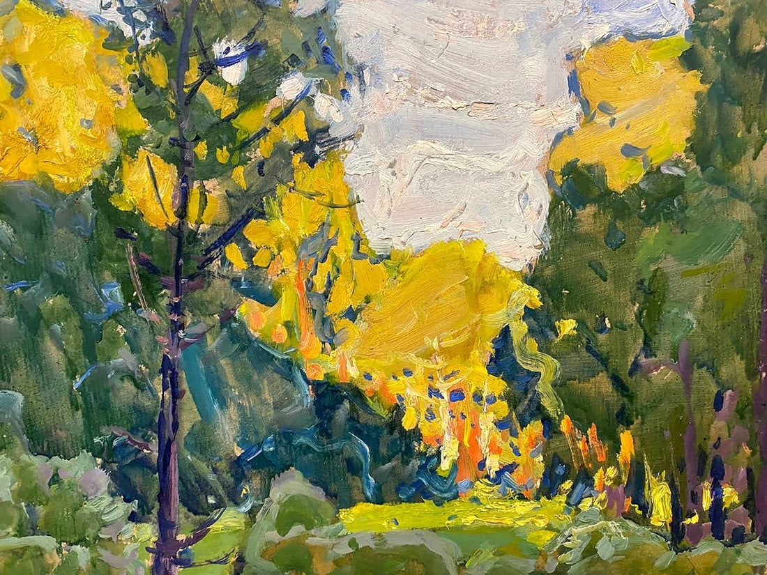 Oil painting Early autumn Kolosovsky Georgy Sergeevich - 3