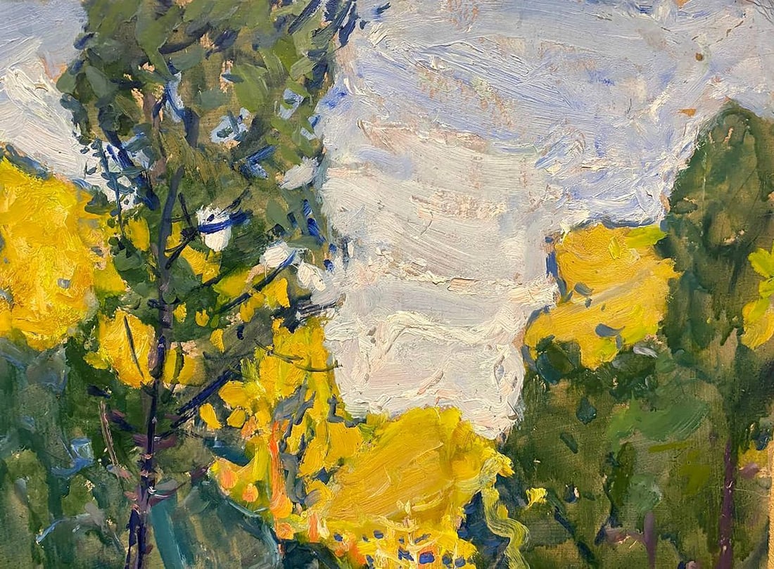 Oil painting Early autumn Kolosovsky Georgy Sergeevich - 4