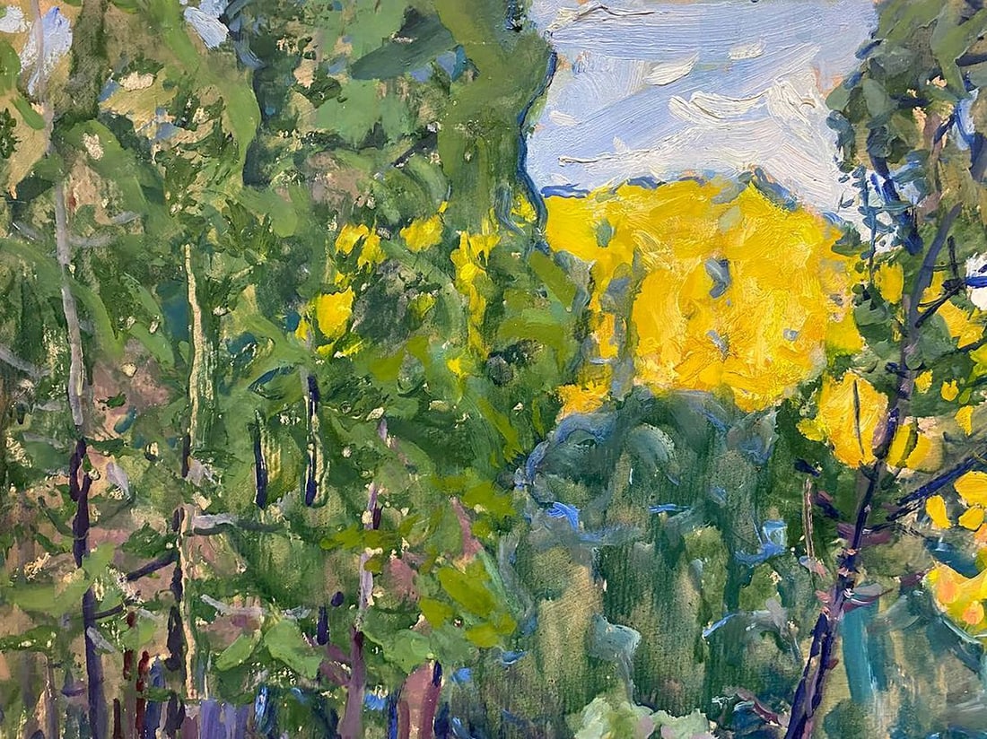 Oil painting Early autumn Kolosovsky Georgy Sergeevich - 5