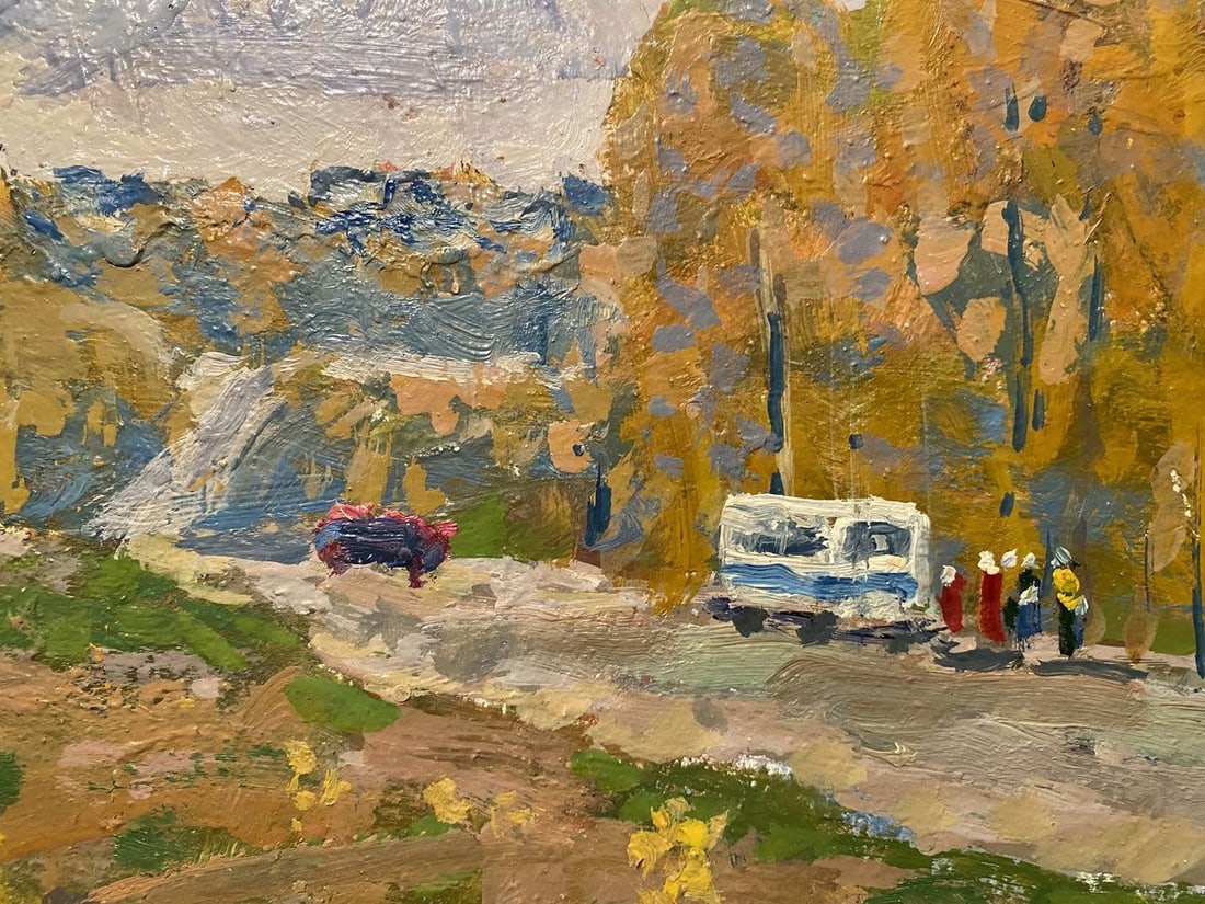 Oil painting Autumn Georgy Kolosovsky - 3