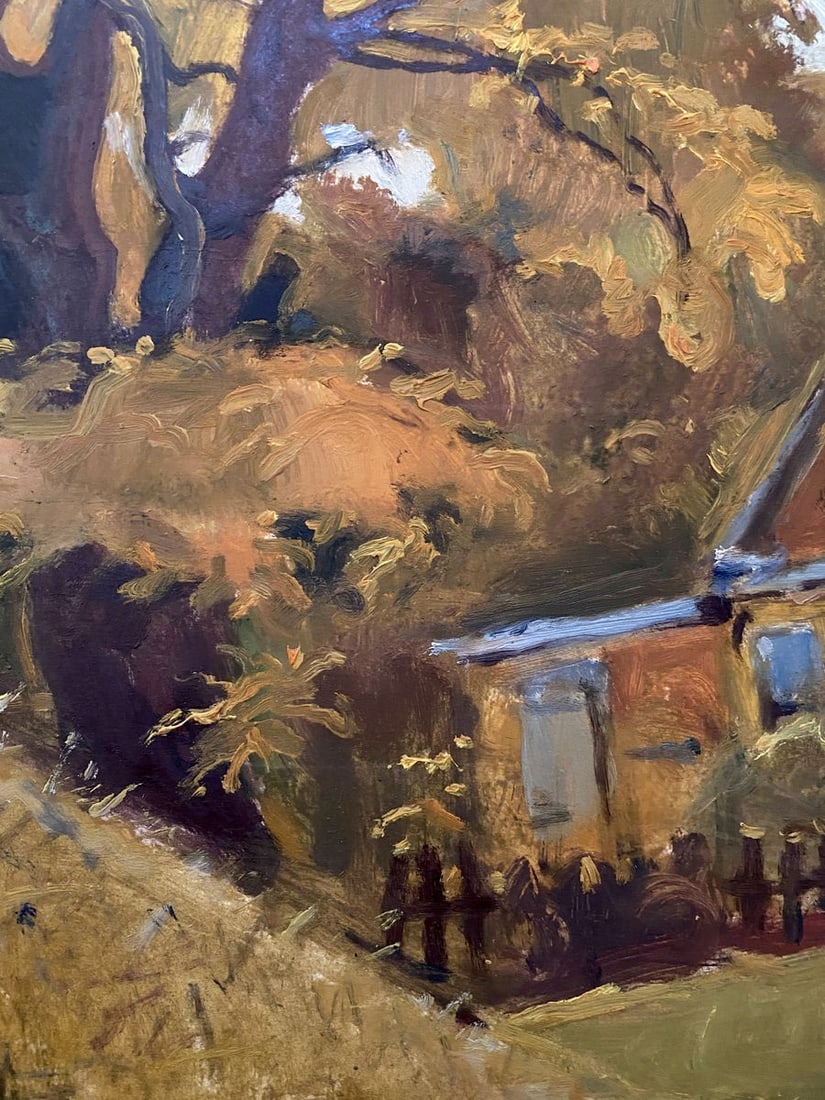 Oil painting In October Litvinov Oleg Arkad'yevich - 4