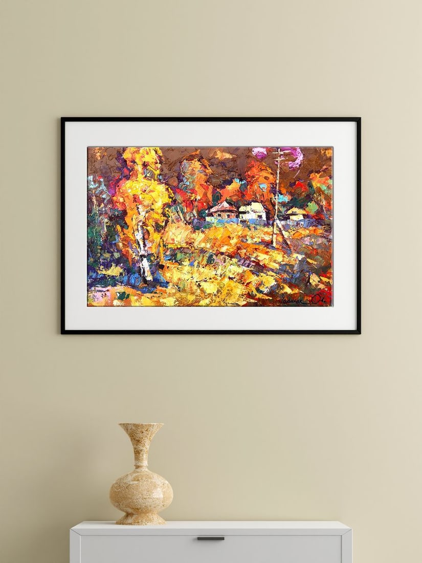 Oil painting Autumn colors Kalenyuk Alex - 3