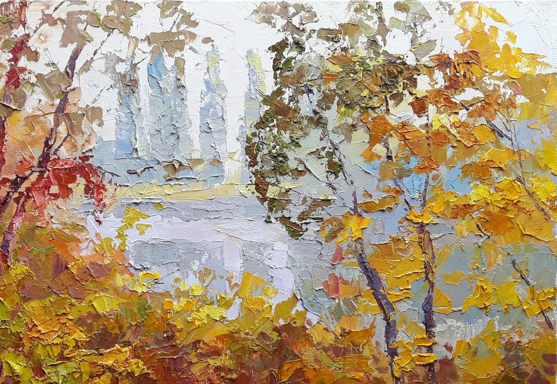 Oil painting Autumn gilding Serdyuk Boris Petrovich - 3