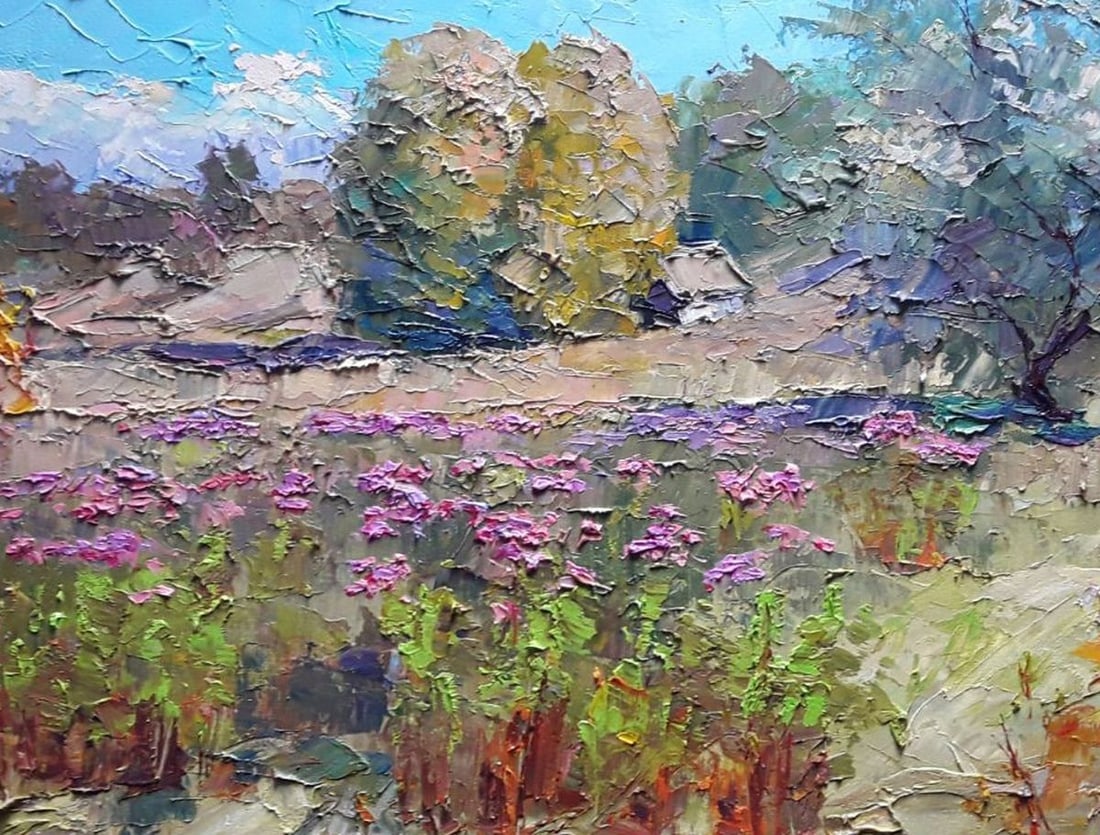 Oil painting Autumn flowers Serdyuk Boris Petrovich - 8