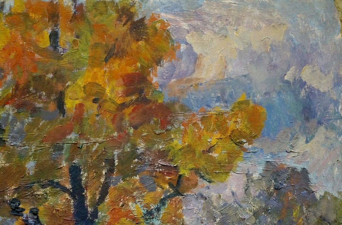 Oil painting Oak trees Petrashevsky Stanislav Vasilievich - 4
