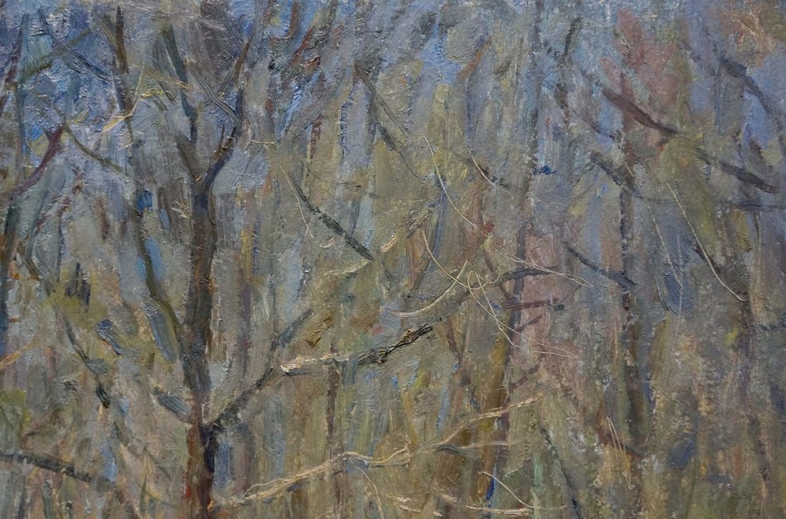 Oil painting People in the forest Petrashevsky Stanislav Vasilievich - 4
