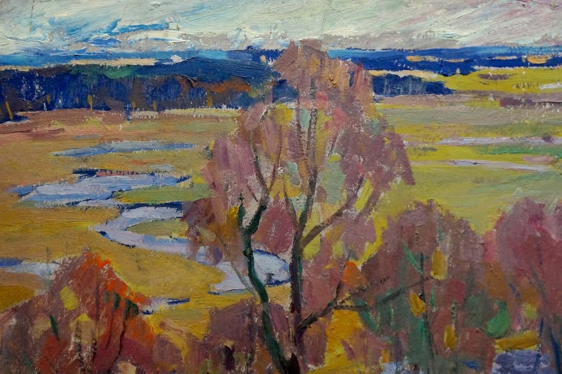 Oil painting It's a nasty day Scriabin Petr Dmitrievich - 3