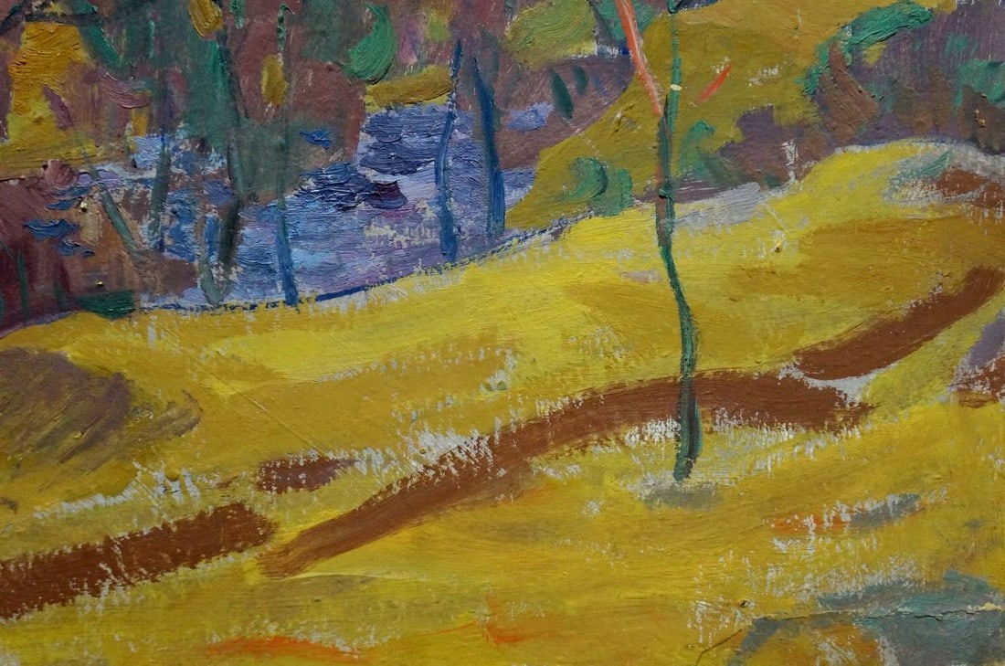 Oil painting It's a nasty day Scriabin Petr Dmitrievich - 5