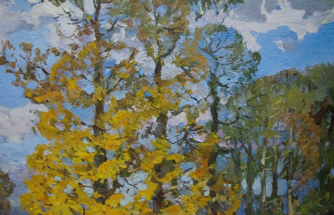 Oil painting A park Khodchenko Lev Pavlovich - 2
