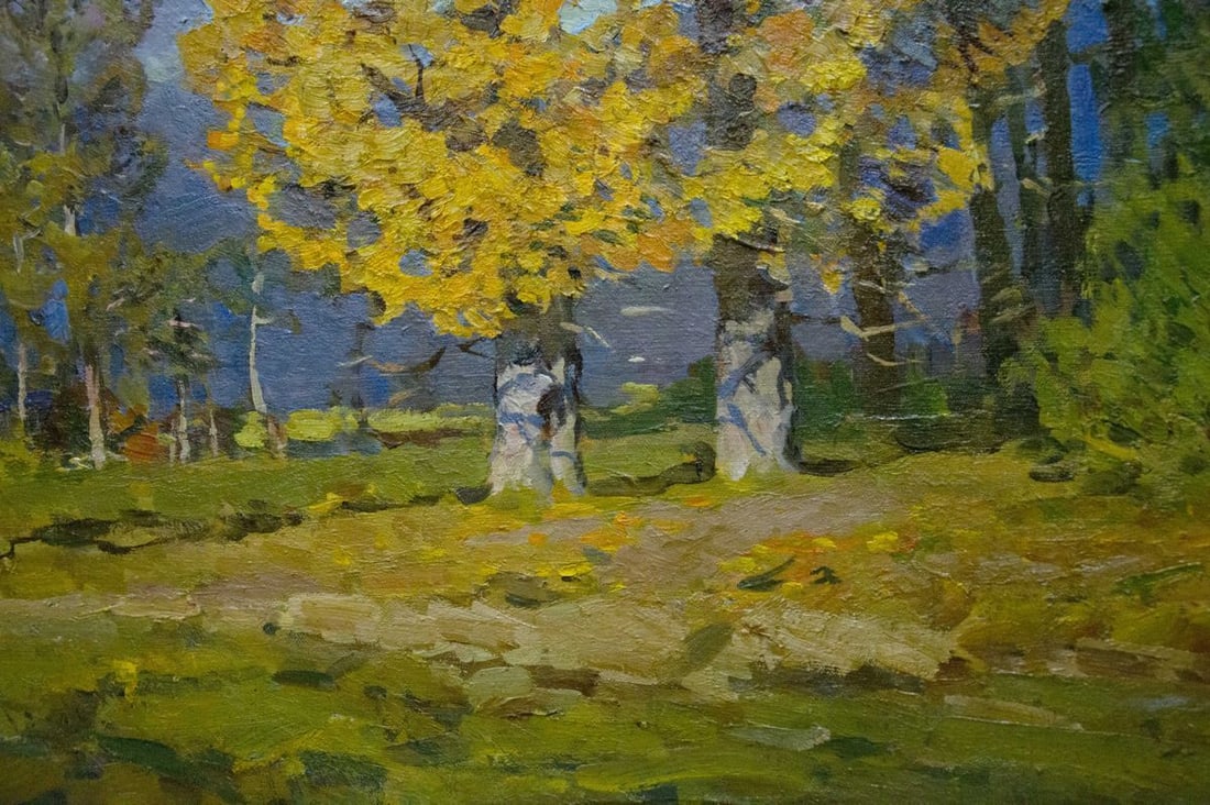 Oil painting A park Khodchenko Lev Pavlovich - 4