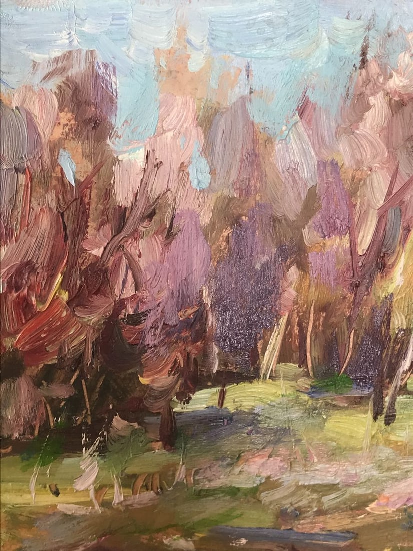Oil painting Walk in the woods Kuzeminsky Nikolay Borisovich - 4