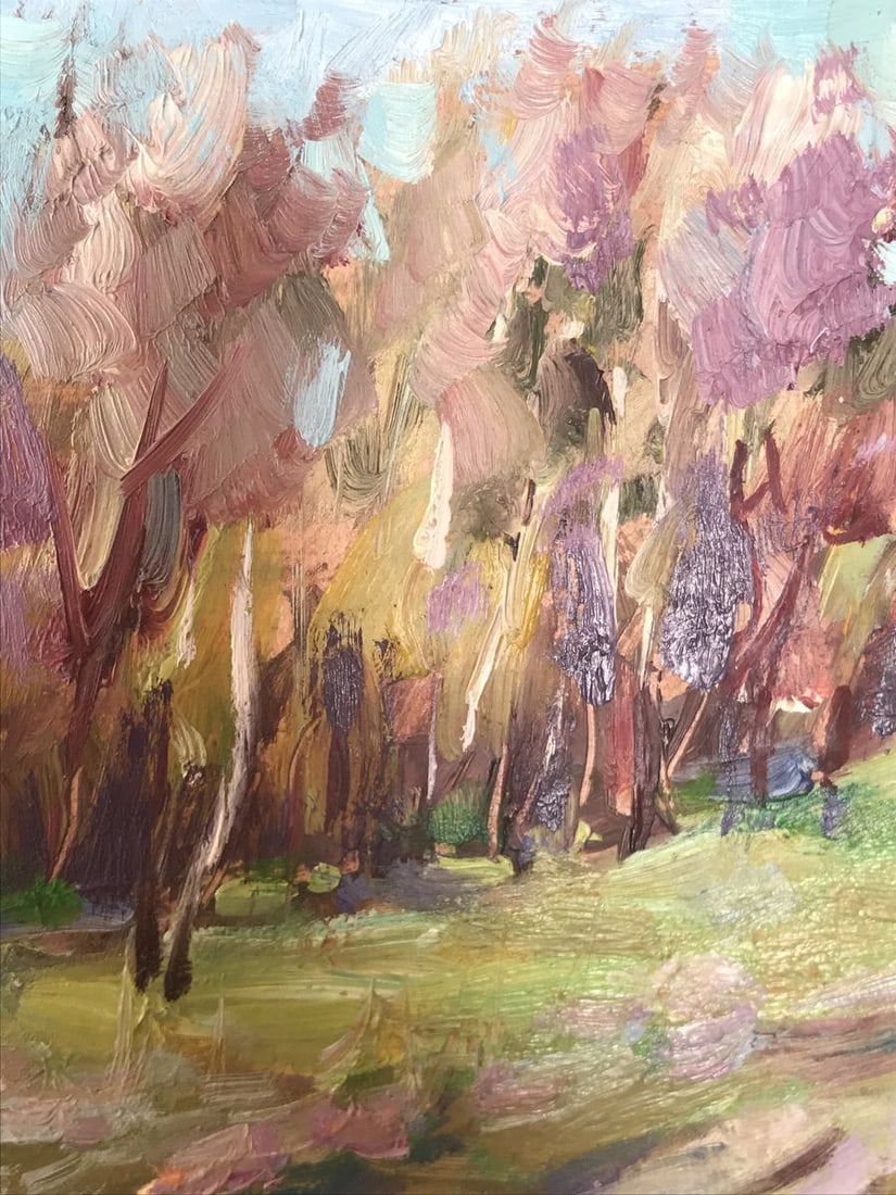 Oil painting Walk in the woods Kuzeminsky Nikolay Borisovich - 6