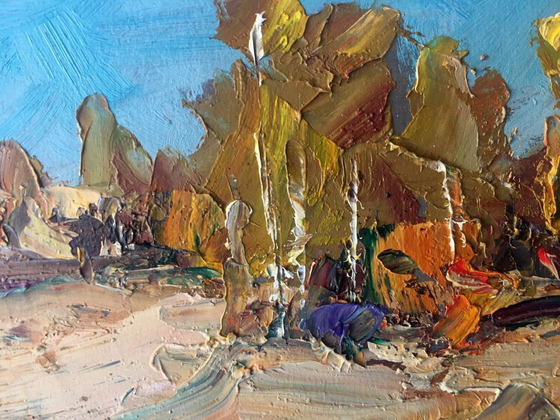 Oil painting Autumn Alexander Nikolaevich Cherednichenko - 3