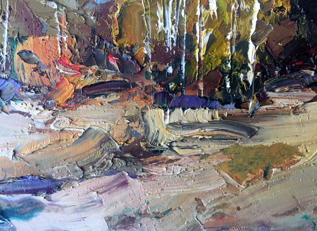 Oil painting Autumn Alexander Nikolaevich Cherednichenko - 7