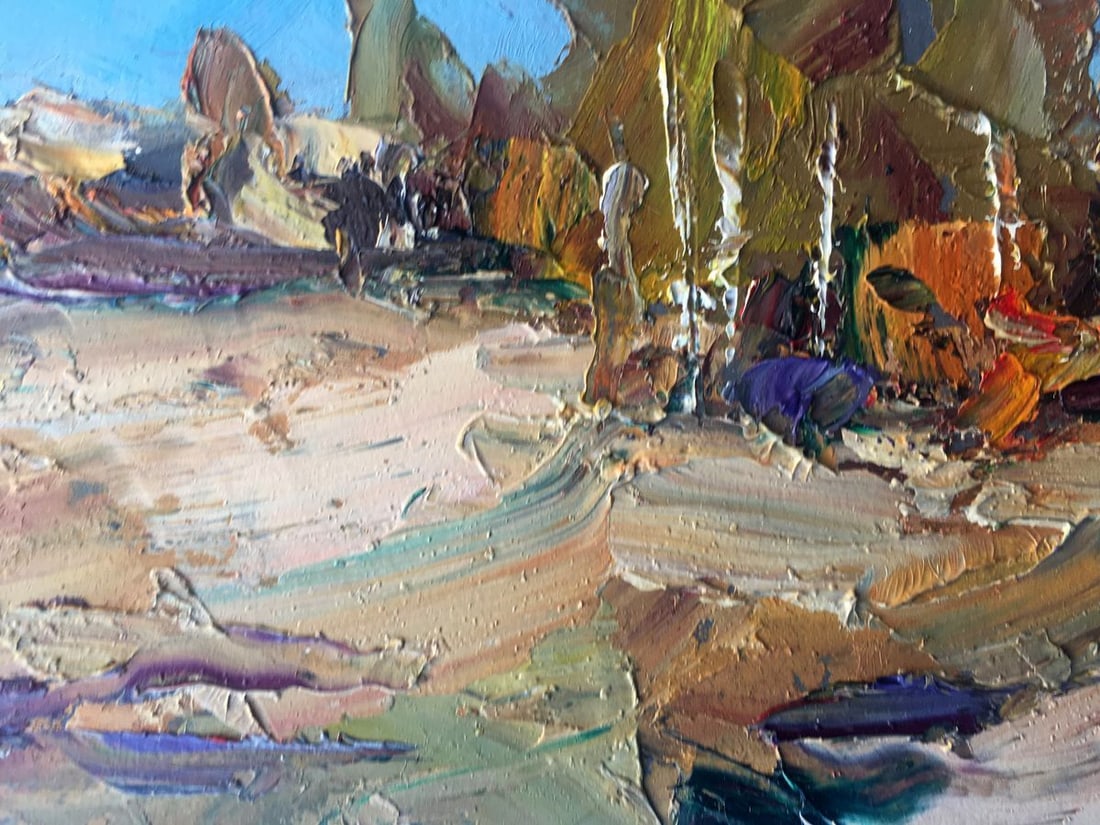 Oil painting Autumn Alexander Nikolaevich Cherednichenko - 9