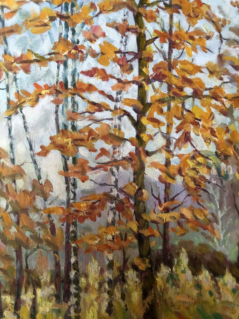 Oil painting Golden autumn Shapoval Ivan Leontyevich - 4