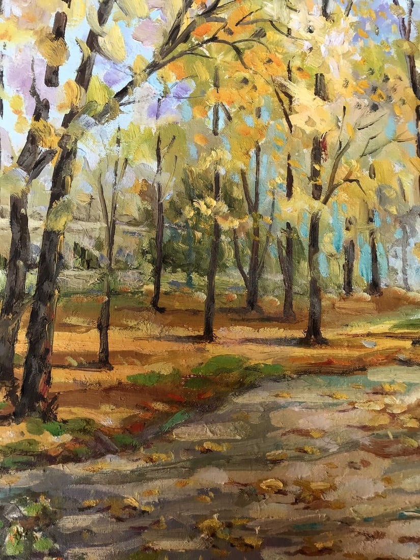 Oil painting October colors Shapoval Ivan Leontyevich - 5