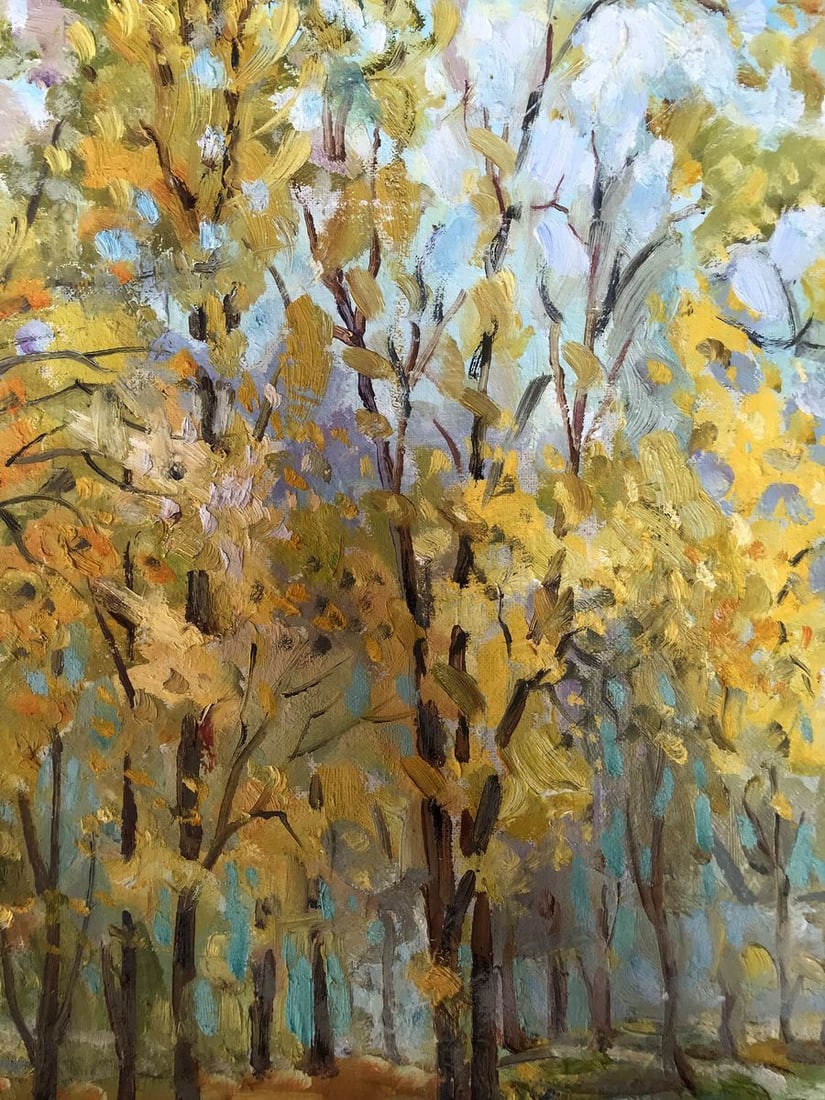Oil painting October colors Shapoval Ivan Leontyevich - 6