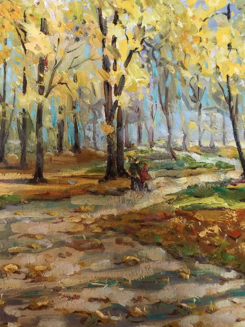 Oil painting October colors Shapoval Ivan Leontyevich - 7