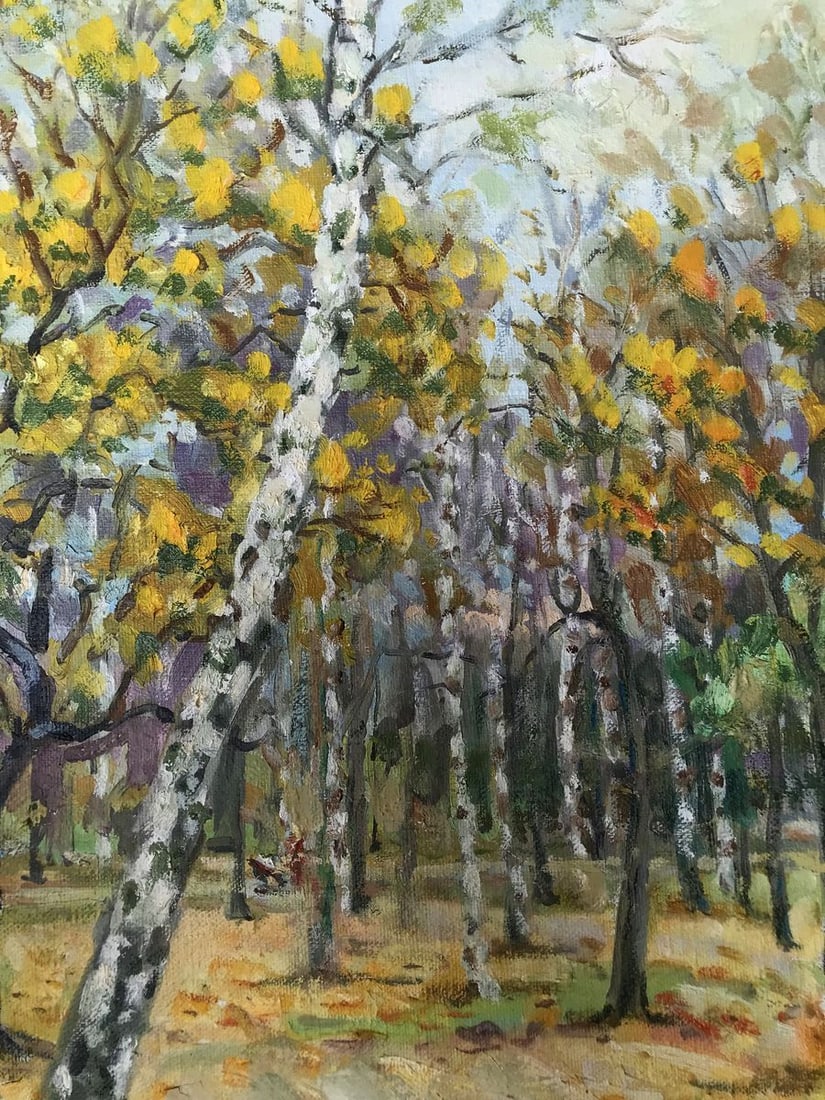 Oil painting In the park Shapoval Ivan Leontyevich - 6