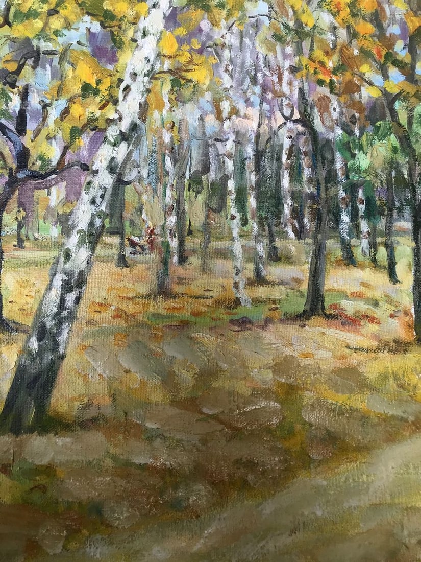 Oil painting In the park Shapoval Ivan Leontyevich - 7