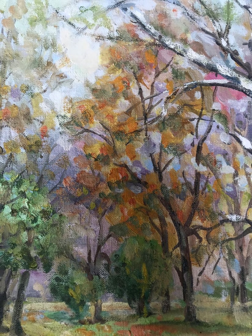 Oil painting In the park Shapoval Ivan Leontyevich - 9