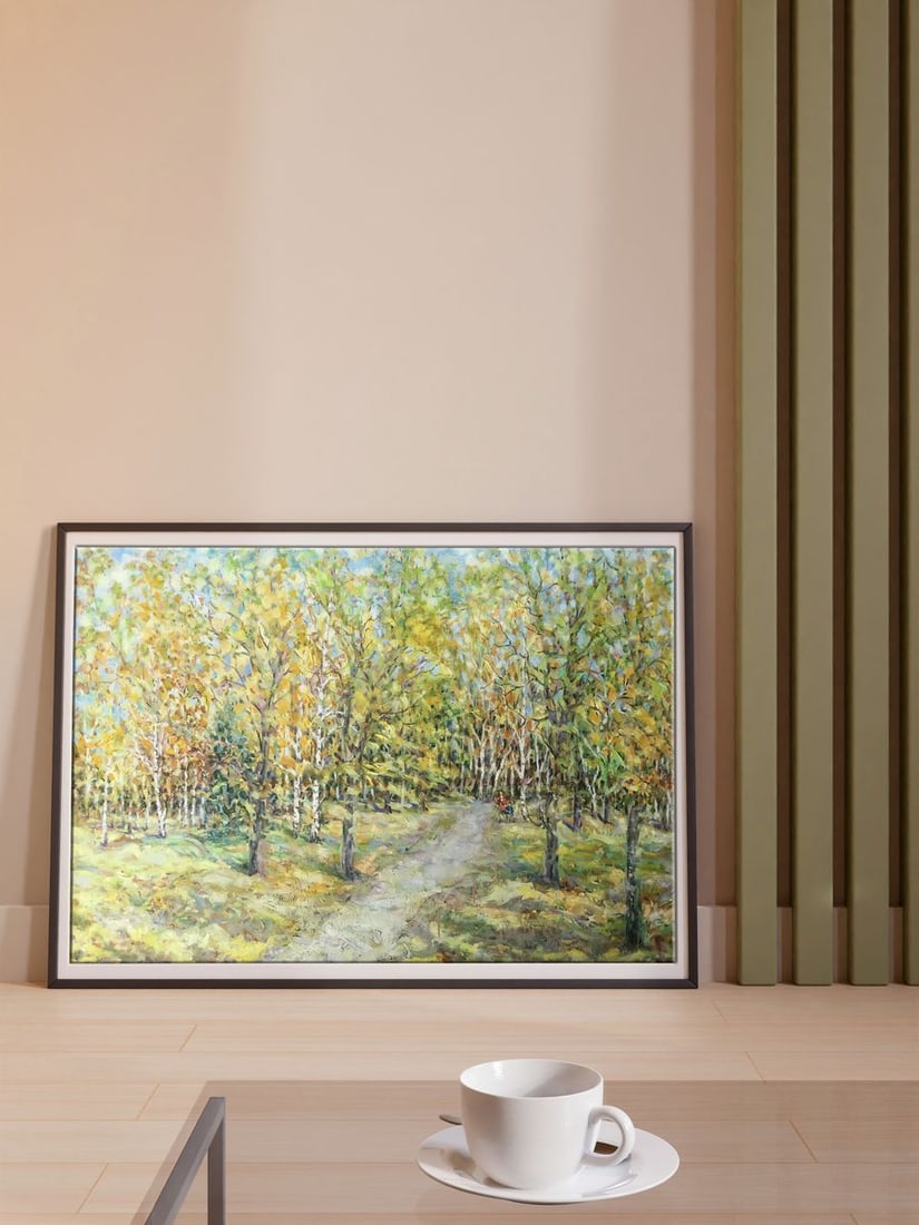 Oil painting Autumn in Sumy Oblast Shapoval Ivan Leontyevich - 3