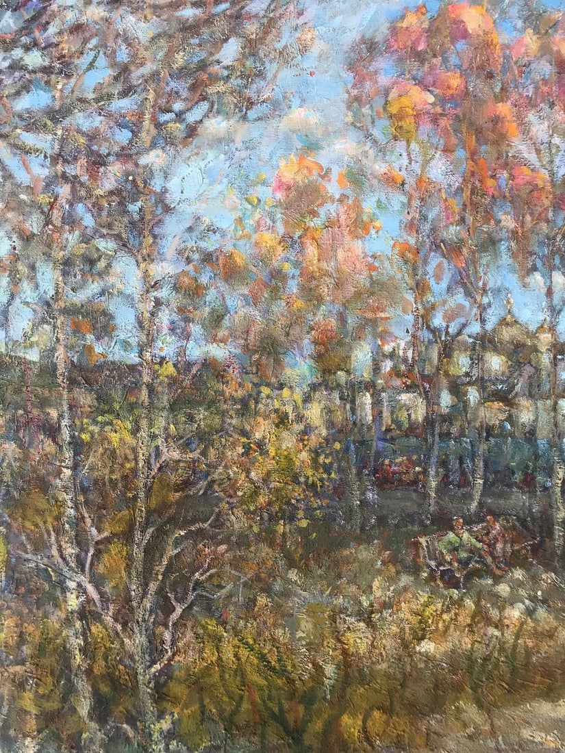 Oil painting Warm evening Shapoval Ivan Leontyevich - 5