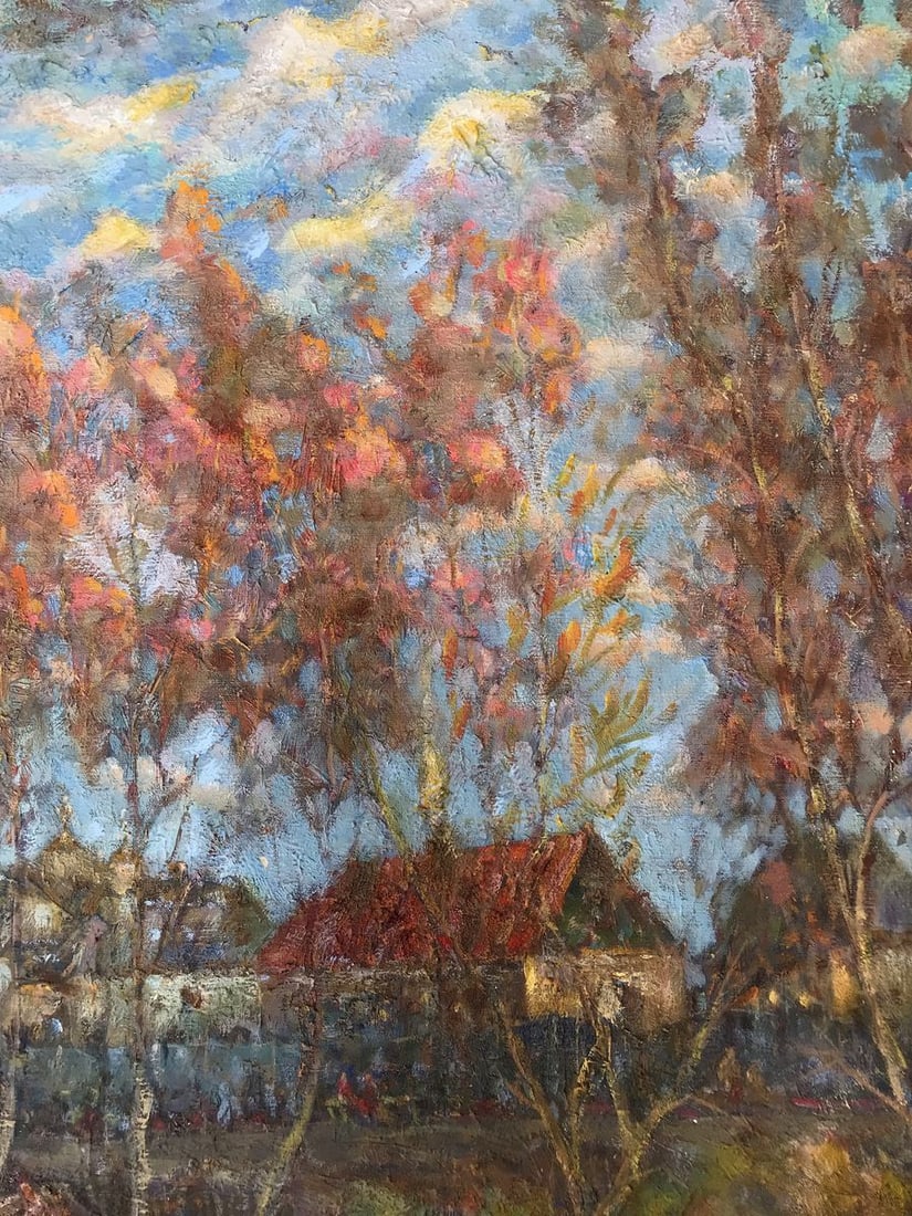 Oil painting Warm evening Shapoval Ivan Leontyevich - 8