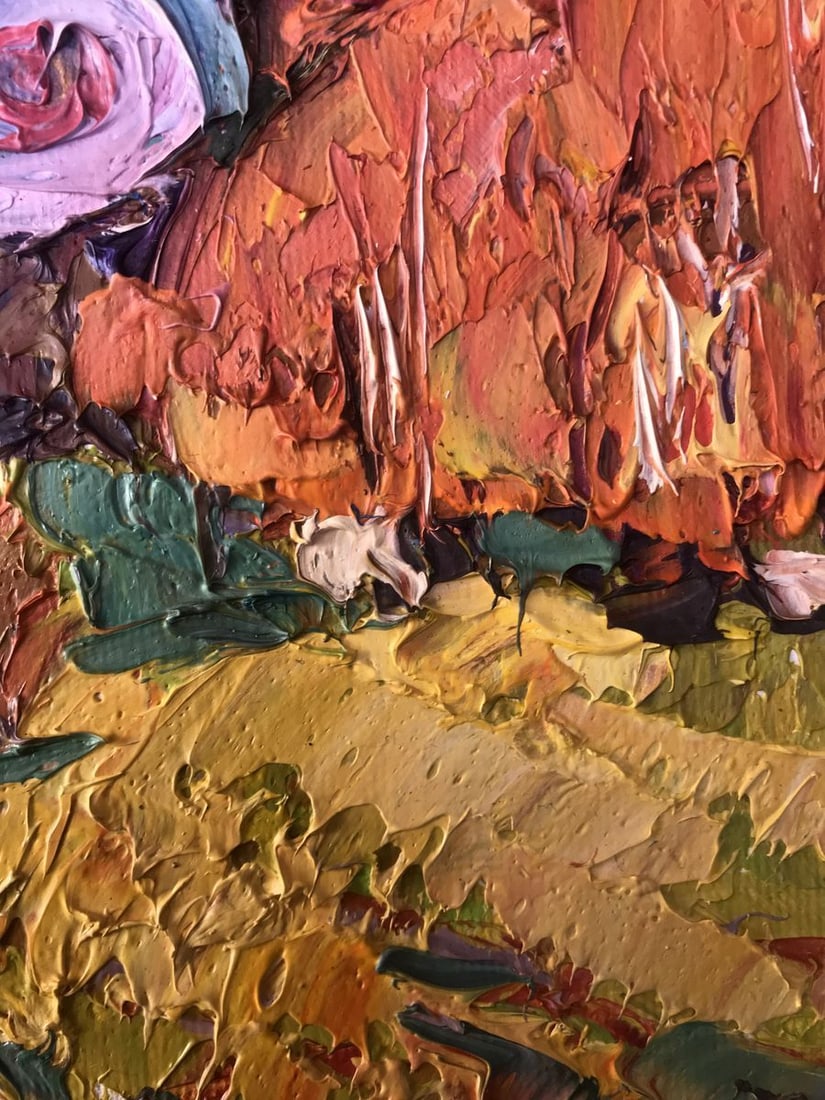 Oil painting The sun is low Kalenyuk Alex - 7