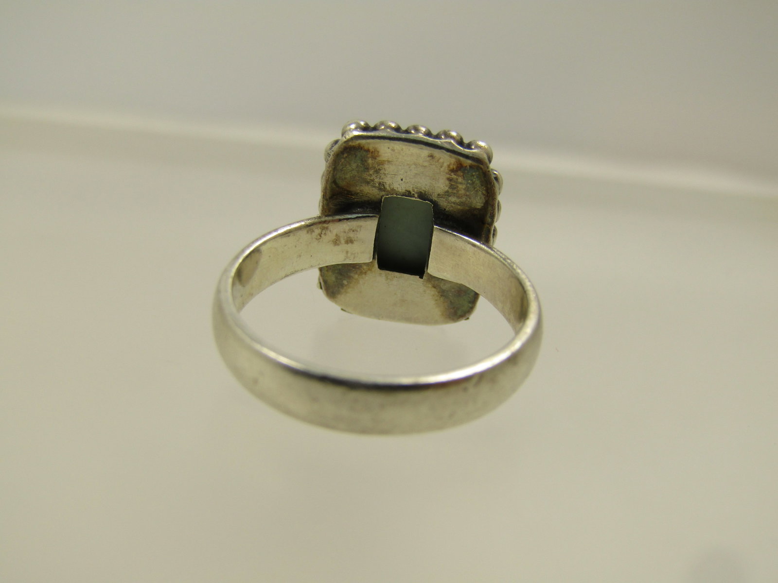 Vintage Sterling Lariamr Ring, Sz. 5, Southwestern , 1980's-1990's - 5