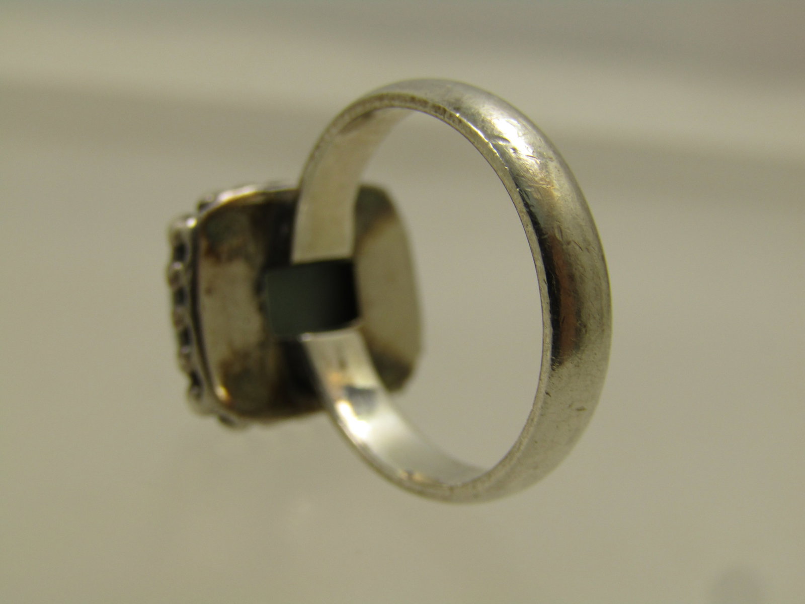 Vintage Sterling Lariamr Ring, Sz. 5, Southwestern , 1980's-1990's - 7