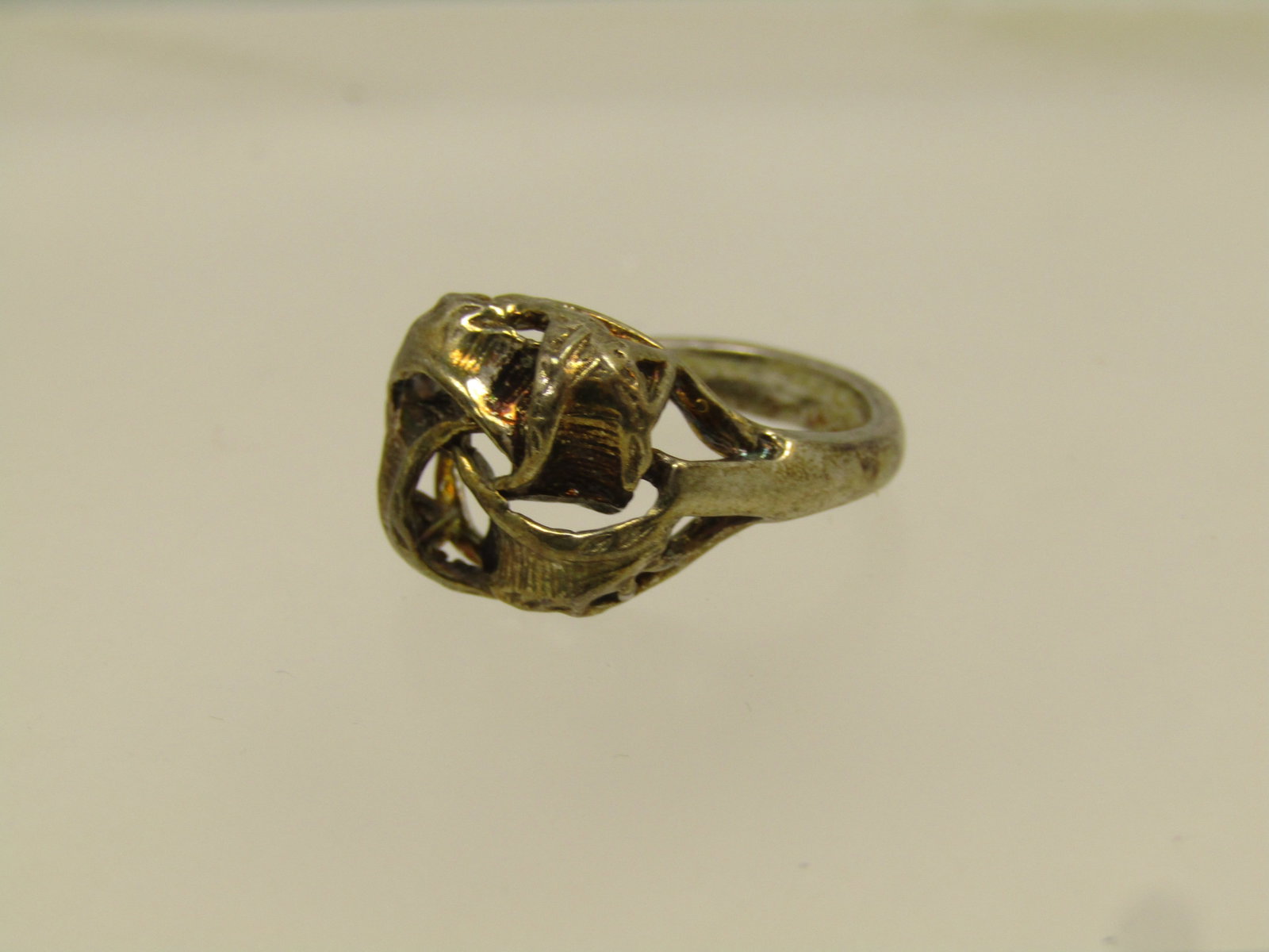 Vintage Sterling Spiral Ring, Sz. 5.5, 1980's - 3