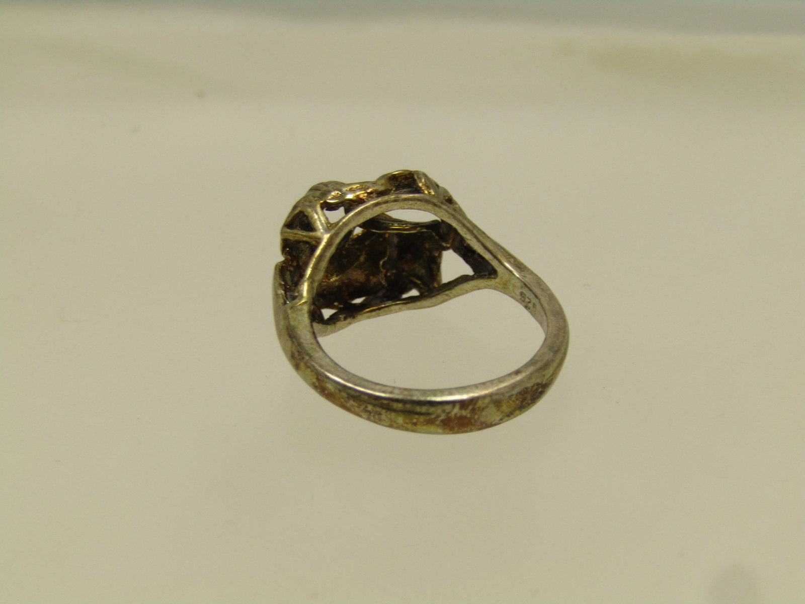 Vintage Sterling Spiral Ring, Sz. 5.5, 1980's - 4