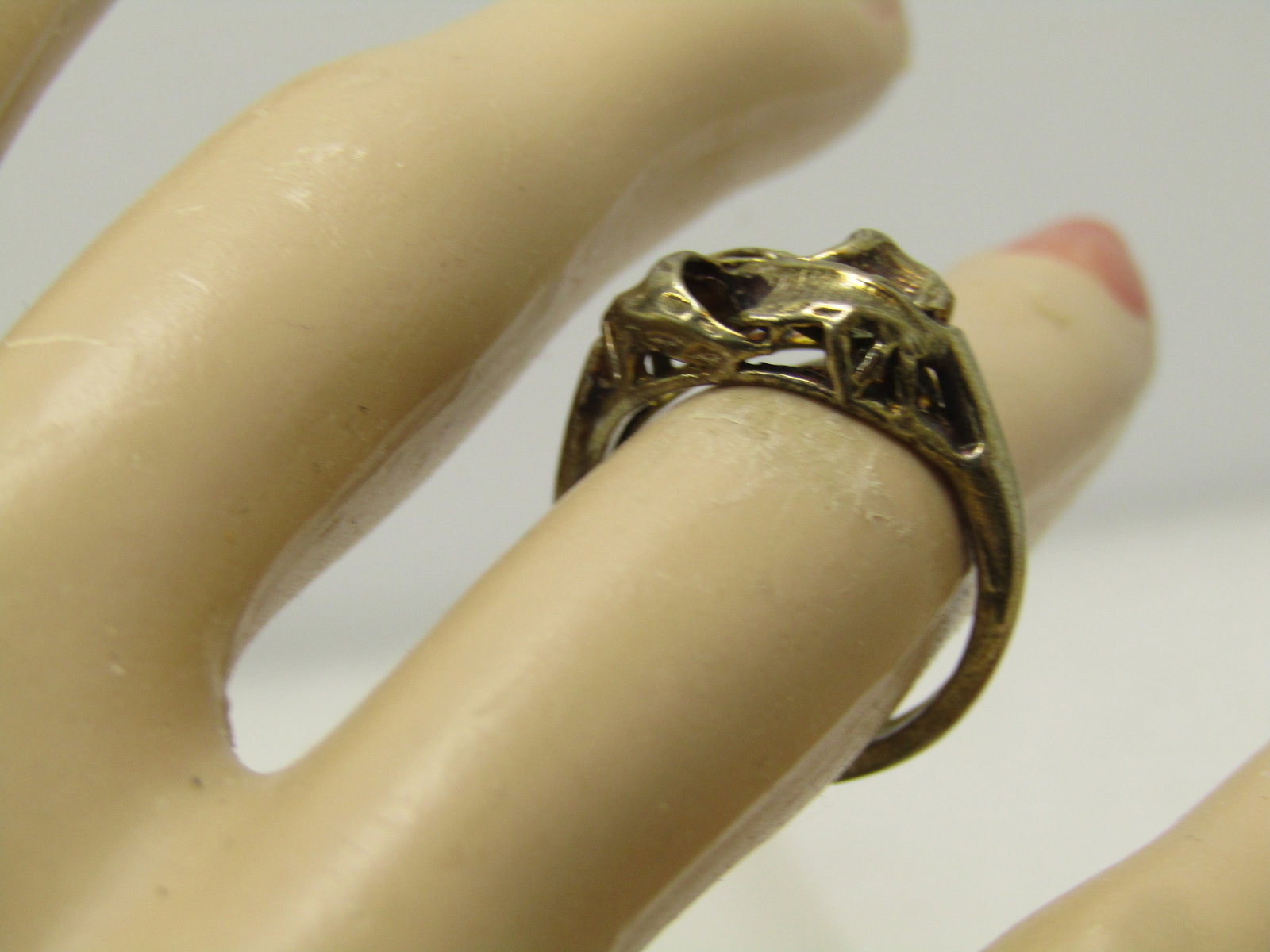 Vintage Sterling Spiral Ring, Sz. 5.5, 1980's - 6
