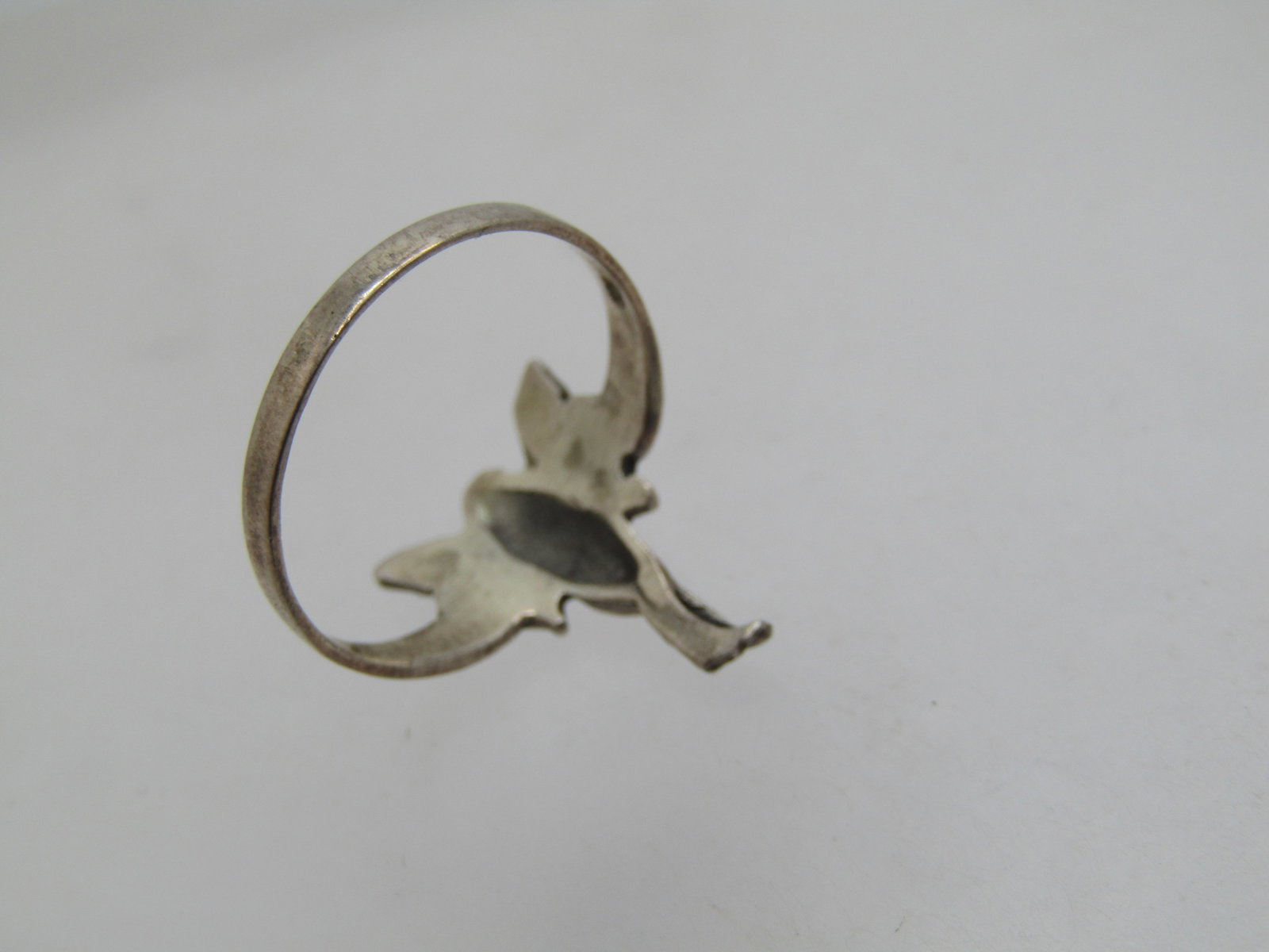 Vintage Sterling Fairy Ring, Sz. 7.5, 1980's-1990's - 5