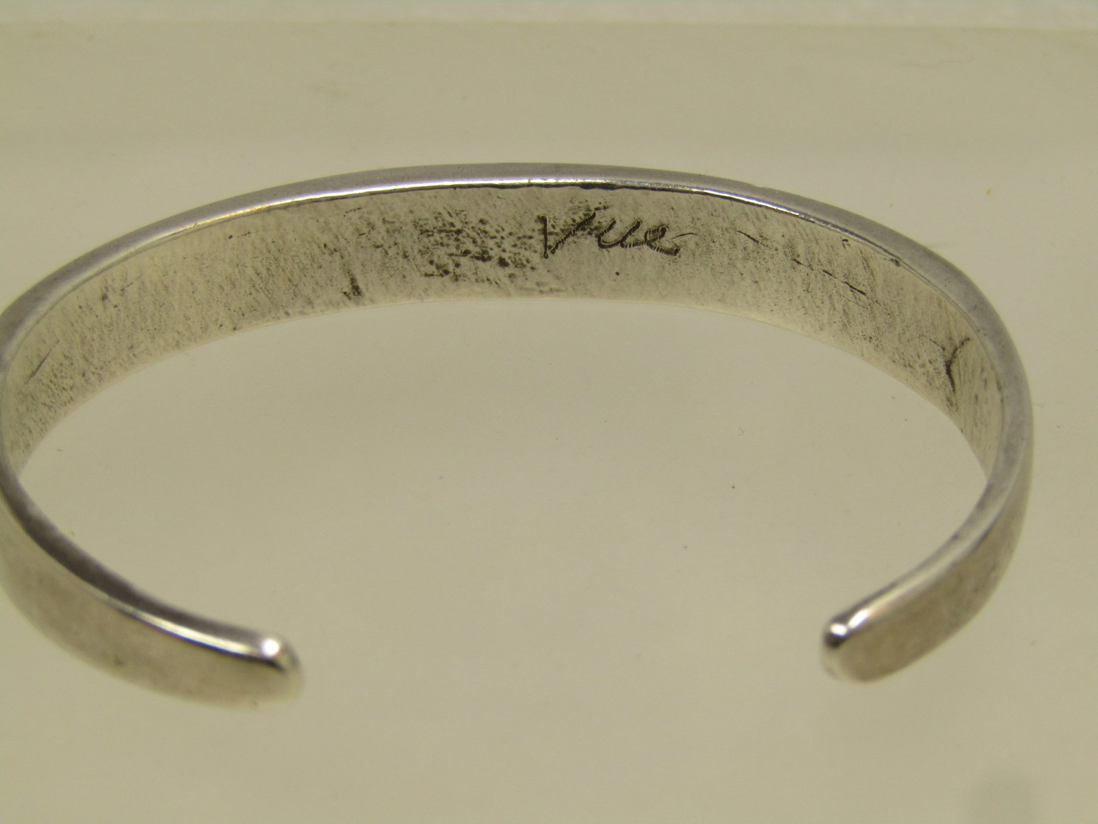 Vintage Southwestern Sterling Coral Bear Paw Bracelet, Cuff, 6.25", 1970's-1980's - 5
