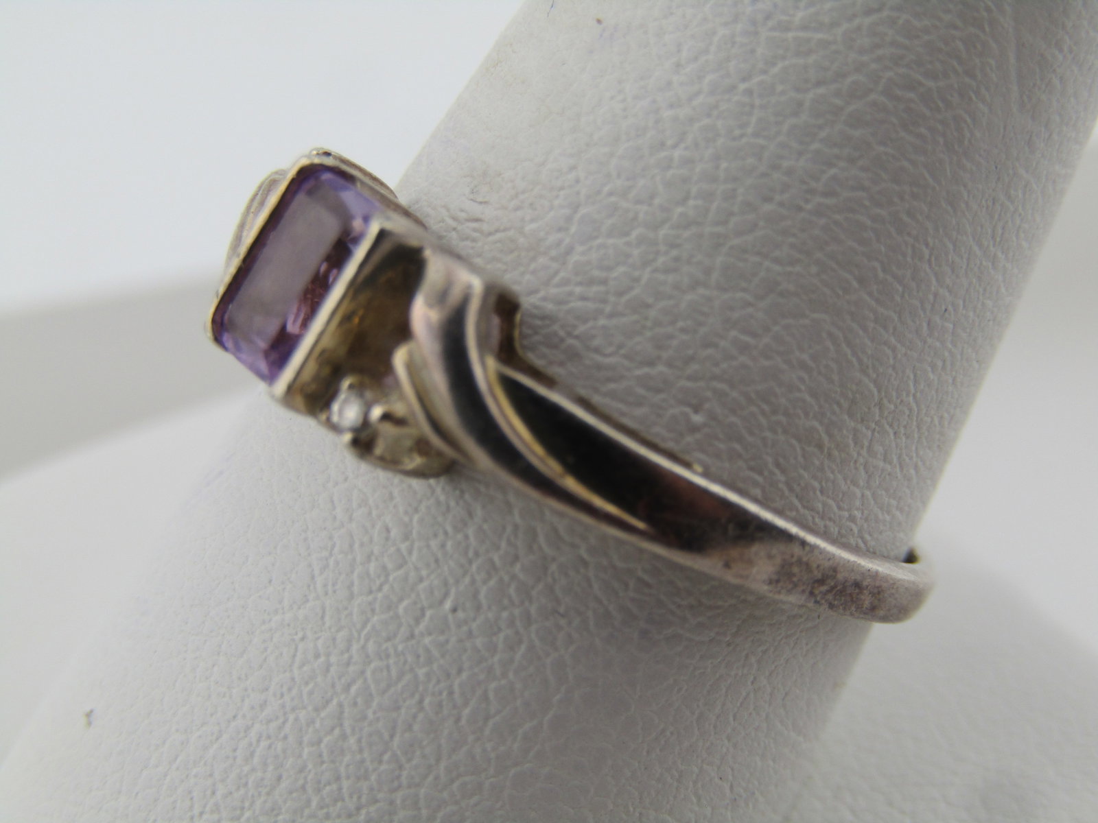 Vintage Avon Amethyst CZ Ring, Sz. 10.5, 1970's-1980's - 2