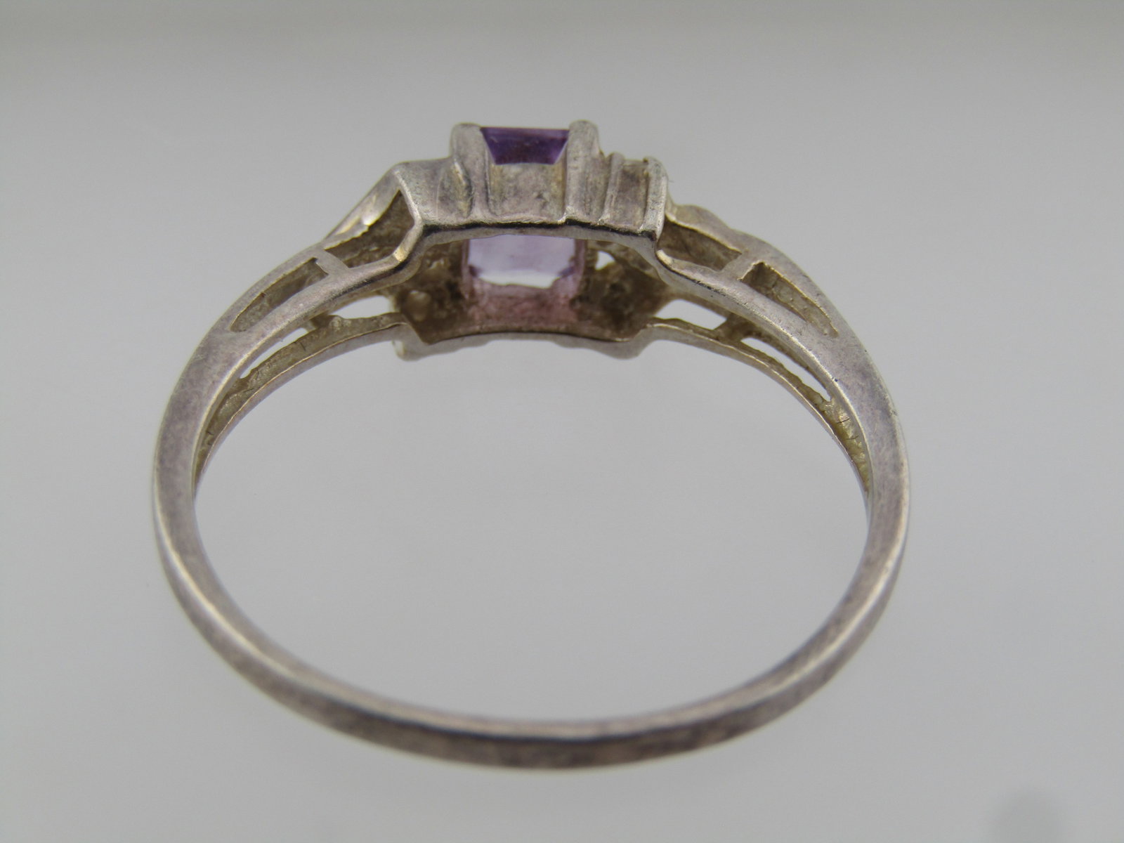 Vintage Avon Amethyst CZ Ring, Sz. 10.5, 1970's-1980's - 4