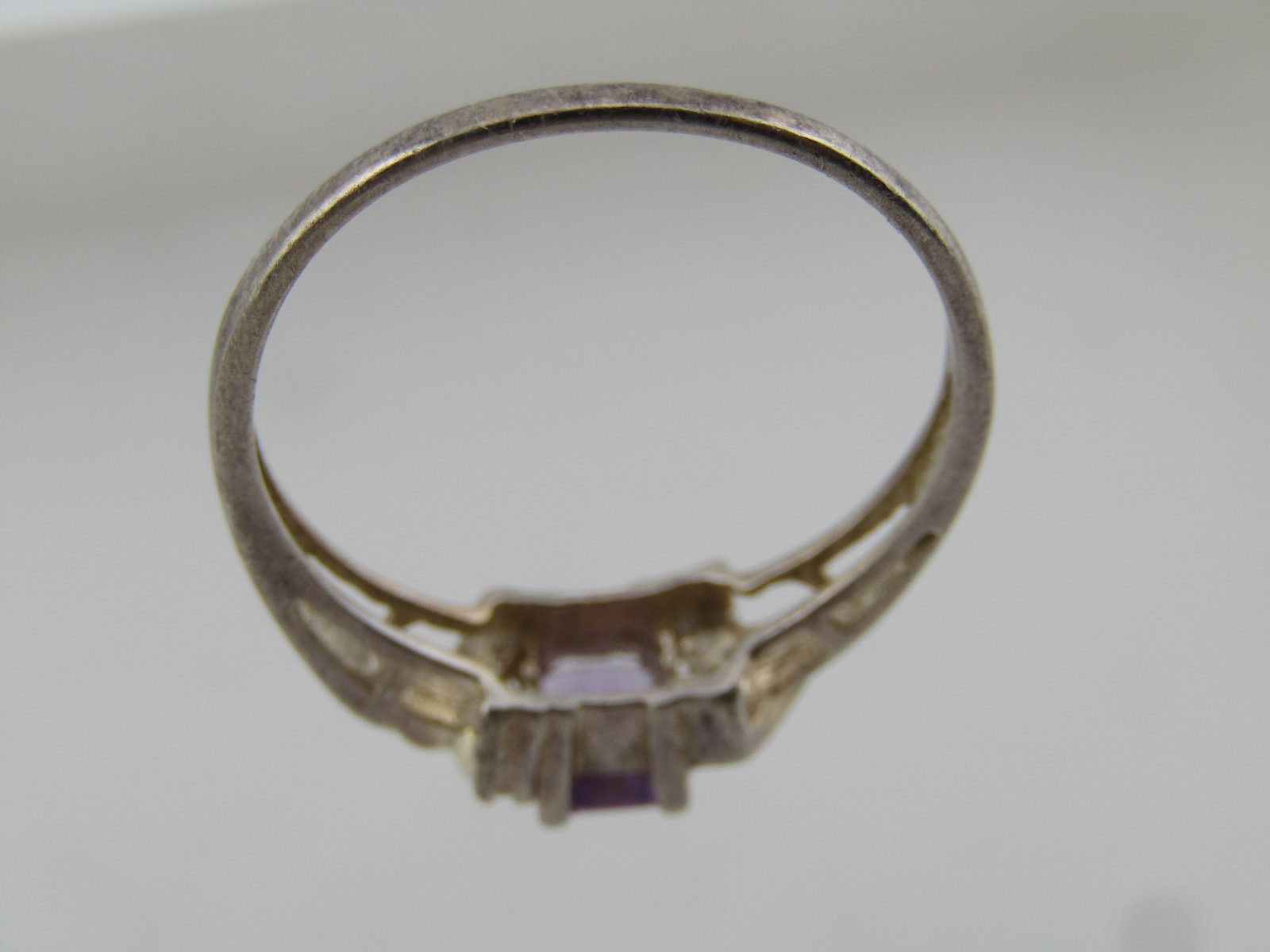 Vintage Avon Amethyst CZ Ring, Sz. 10.5, 1970's-1980's - 5