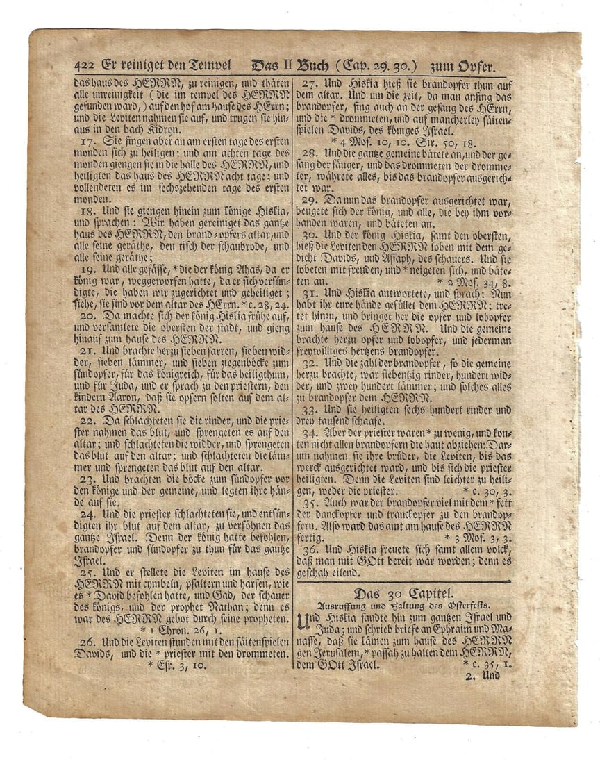 1776 Revolutionary War Bible Leaf Saur Germantown (1 of 2)