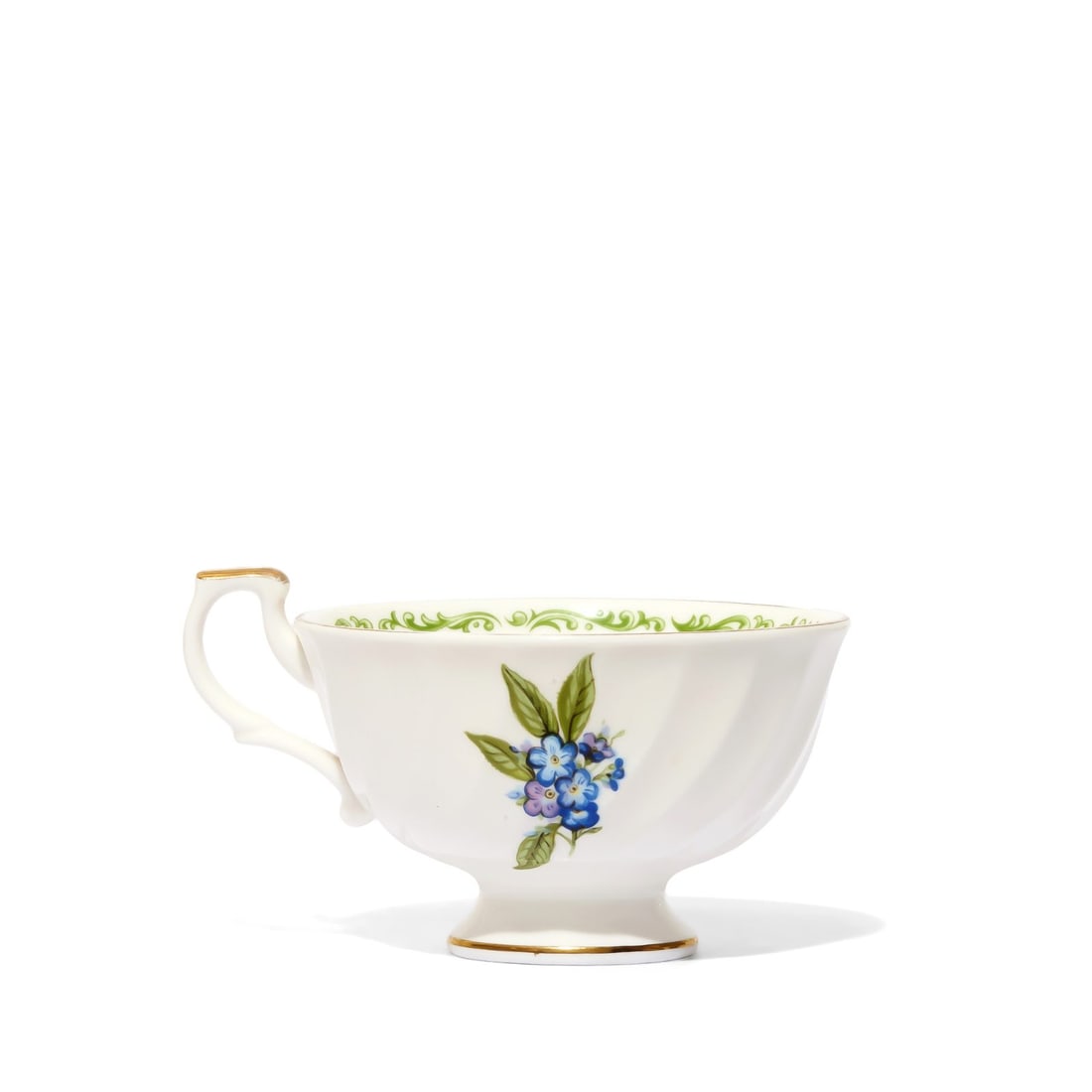 Fine Bone China Teacup and Saucer - 3