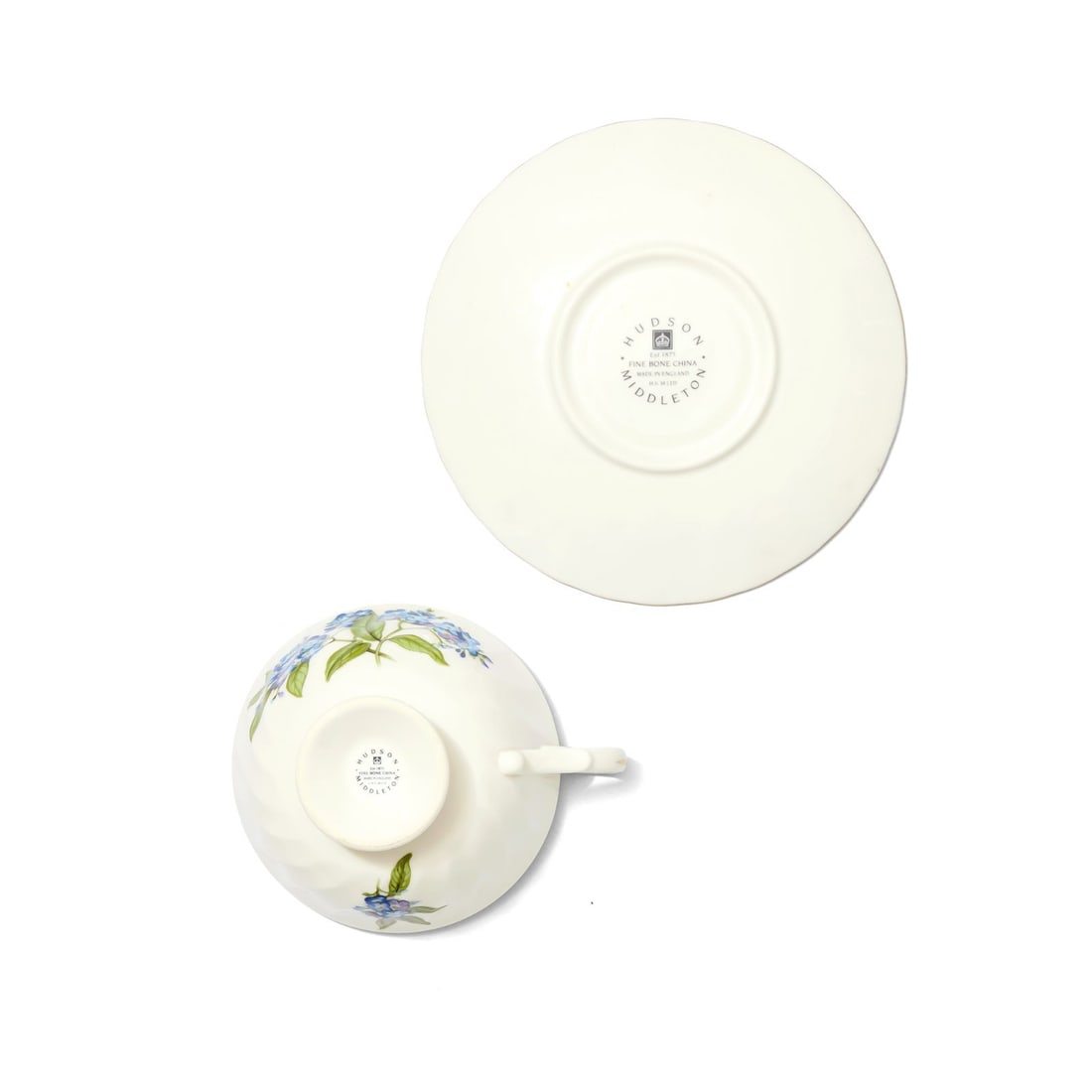 Fine Bone China Teacup and Saucer - 7