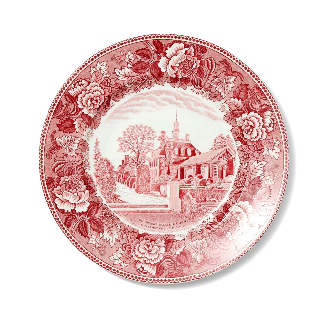 Decorative Plate: A charming decorative plate marked "JONROTH ENGLAND" and "MADE IN STAFFORDSHIRE ENGLAND" Disclaimer: This item is offered for sale as a pre-owned, vintage, antique, estate, or consigned item. We do