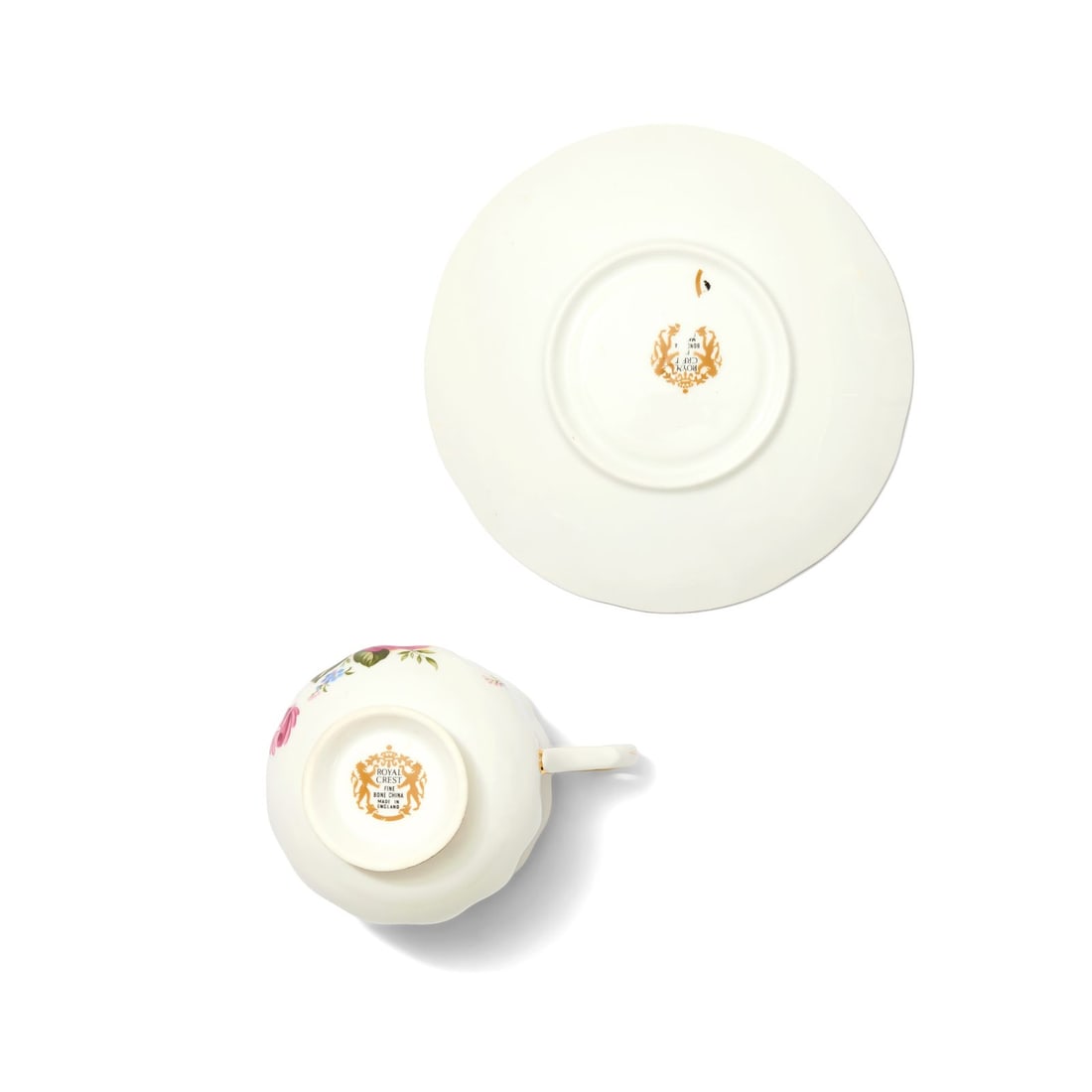 Fine Bone China Teacup and Saucer - 7