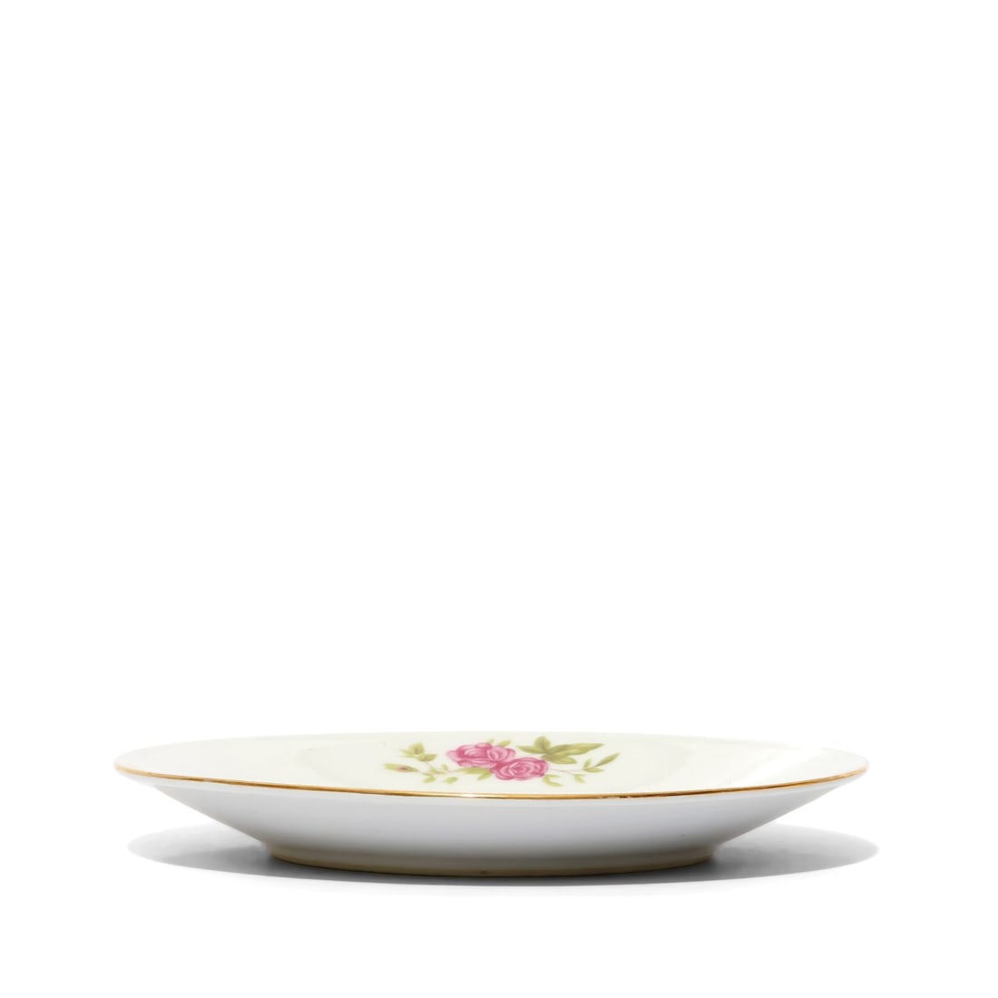 Teacup and Saucer Set with Pink Floral - 2