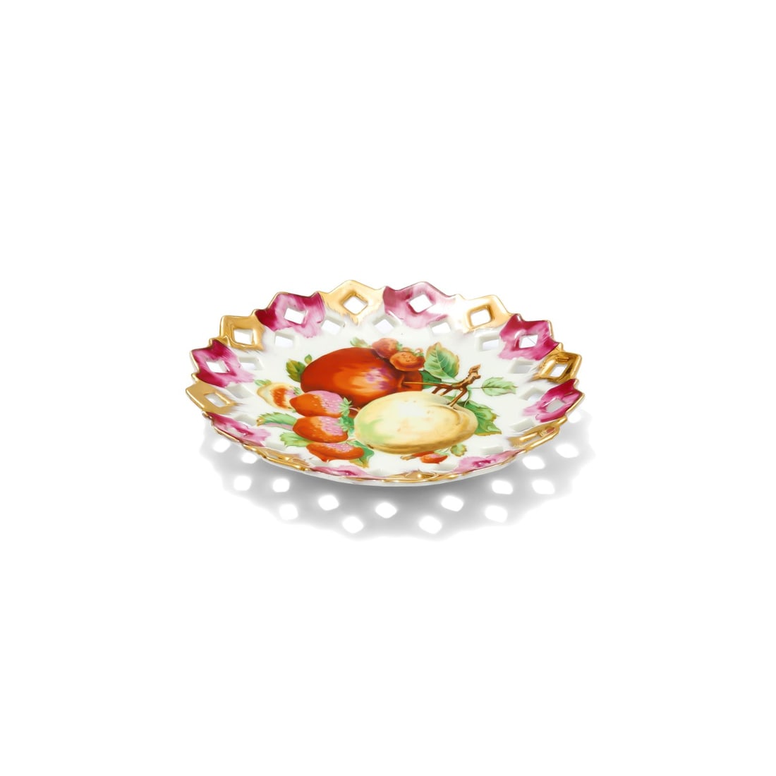 Decorative Dish With Fruit Motif - 3
